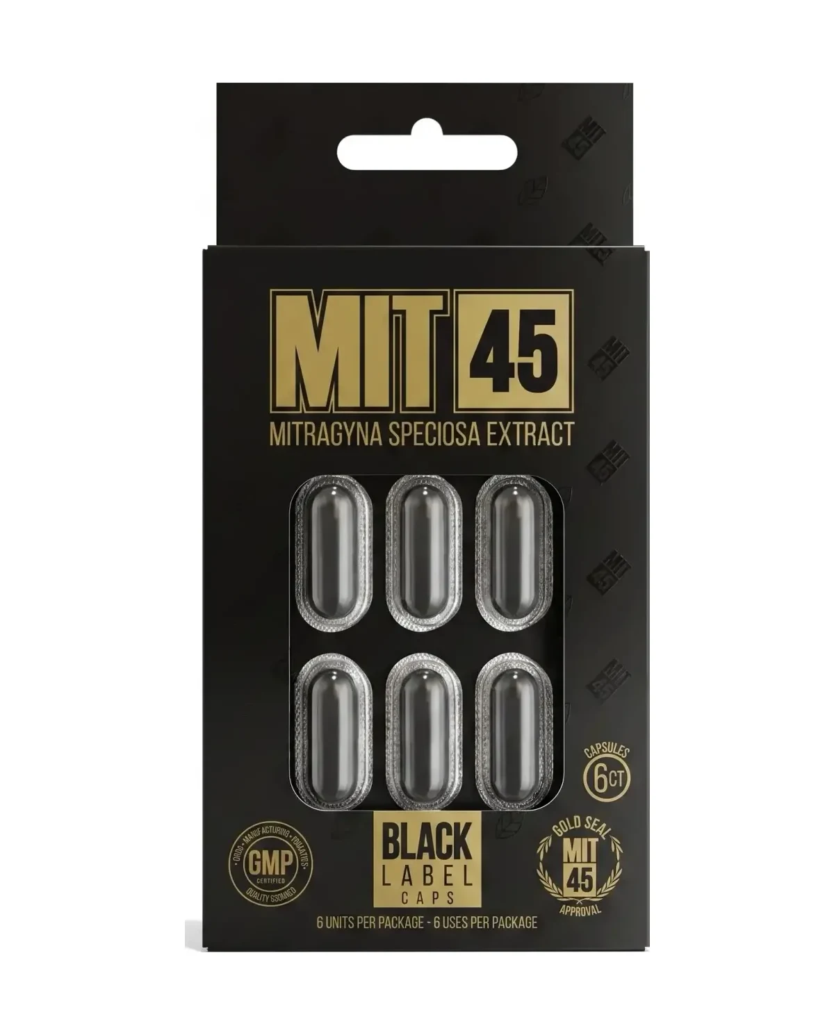 MIT45 Black Label Capsules, another view