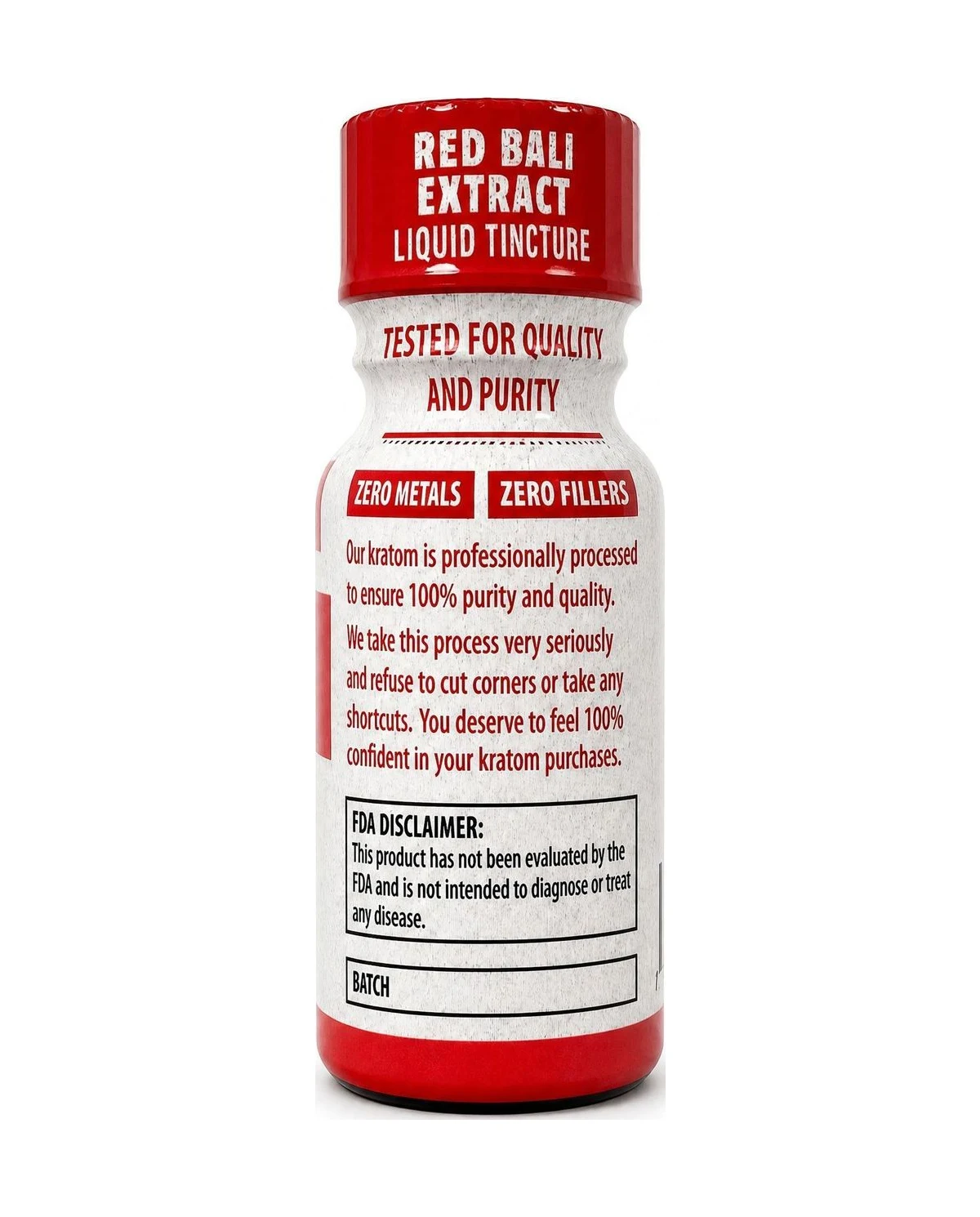 Naturally Kratom Tincture (10ml), another view